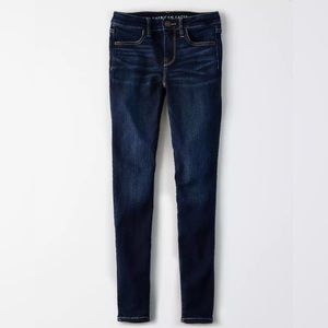 dark wash ne(x)t level stretch jeggings